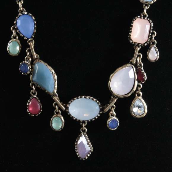 Ann Taylor Jewelry - Ann Taylor Loft Necklace Multi Color Jewel Stone